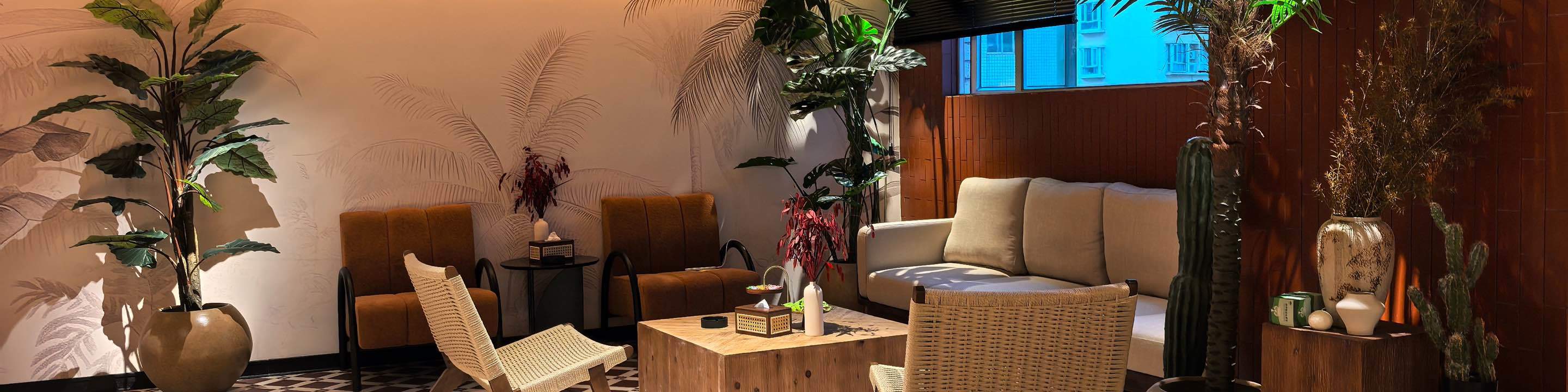 Zona de descanso y espera